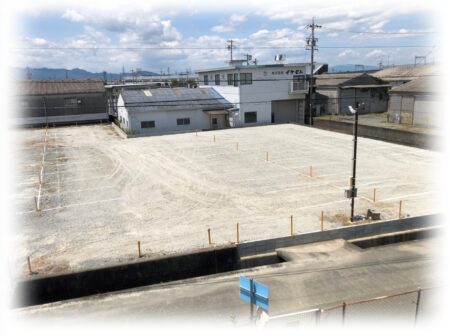 第2駐車場拡張