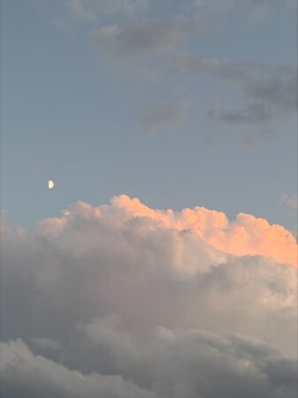 夕方の綺麗な空☁💜