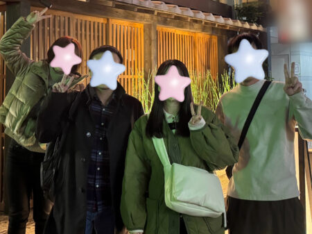 研修の仲間たちと🥩🥢