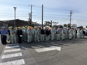 避難訓練を実施しました